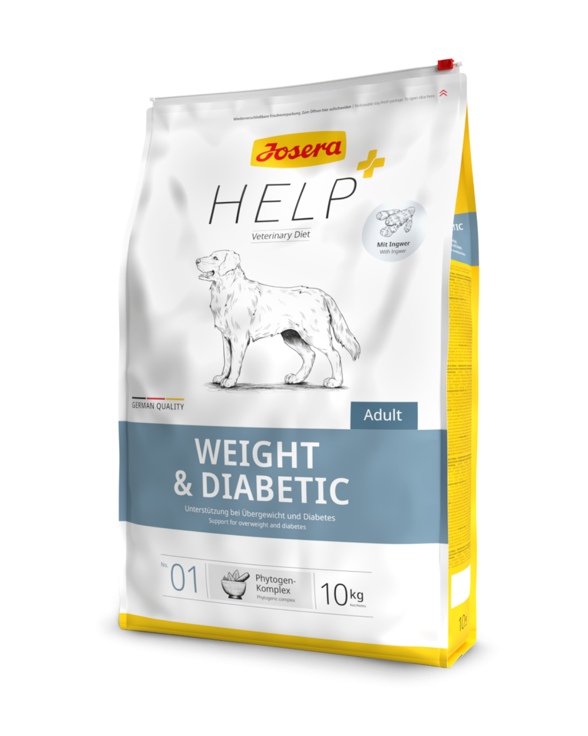 Josera Κλινική Δίαιτα Σκύλου Help Weight & Diabetic Dog Dry 10Kg