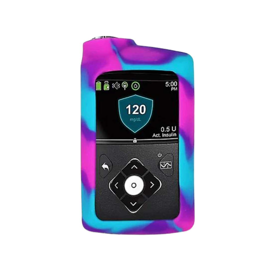 Θήκη Aντλίας Iνσουλίνης Medtronic - Rosa e azzurro