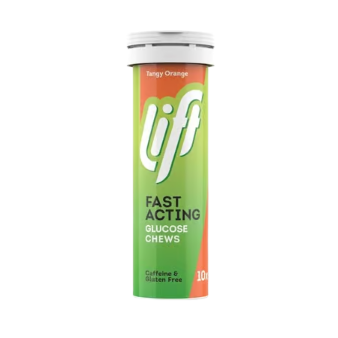 Gluco Lift 10 Ταμπλέτες Γλυκόζης, Πορτοκάλι