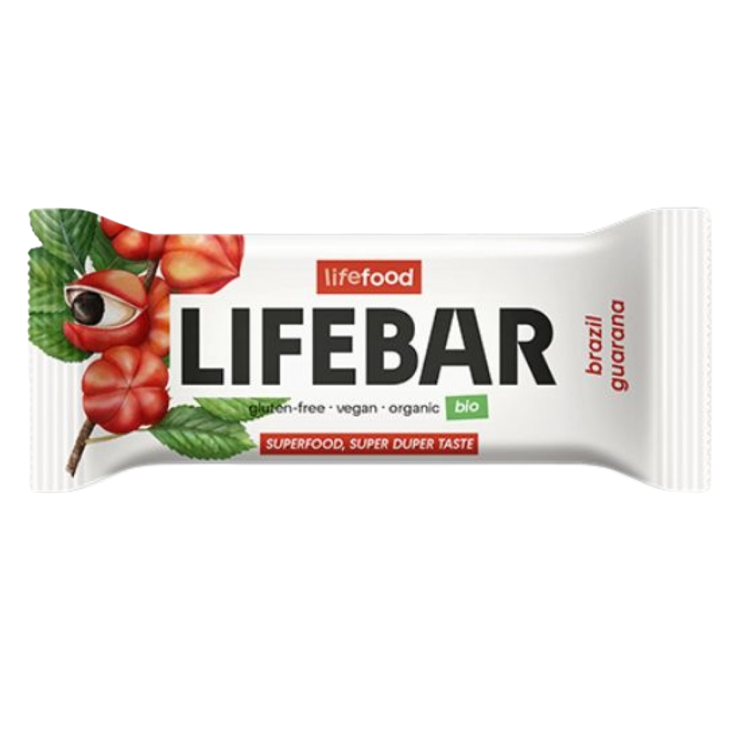 Μπάρα Ενέργειας Καρύδια Βραζιλίας & Γκουαρανά 40gr