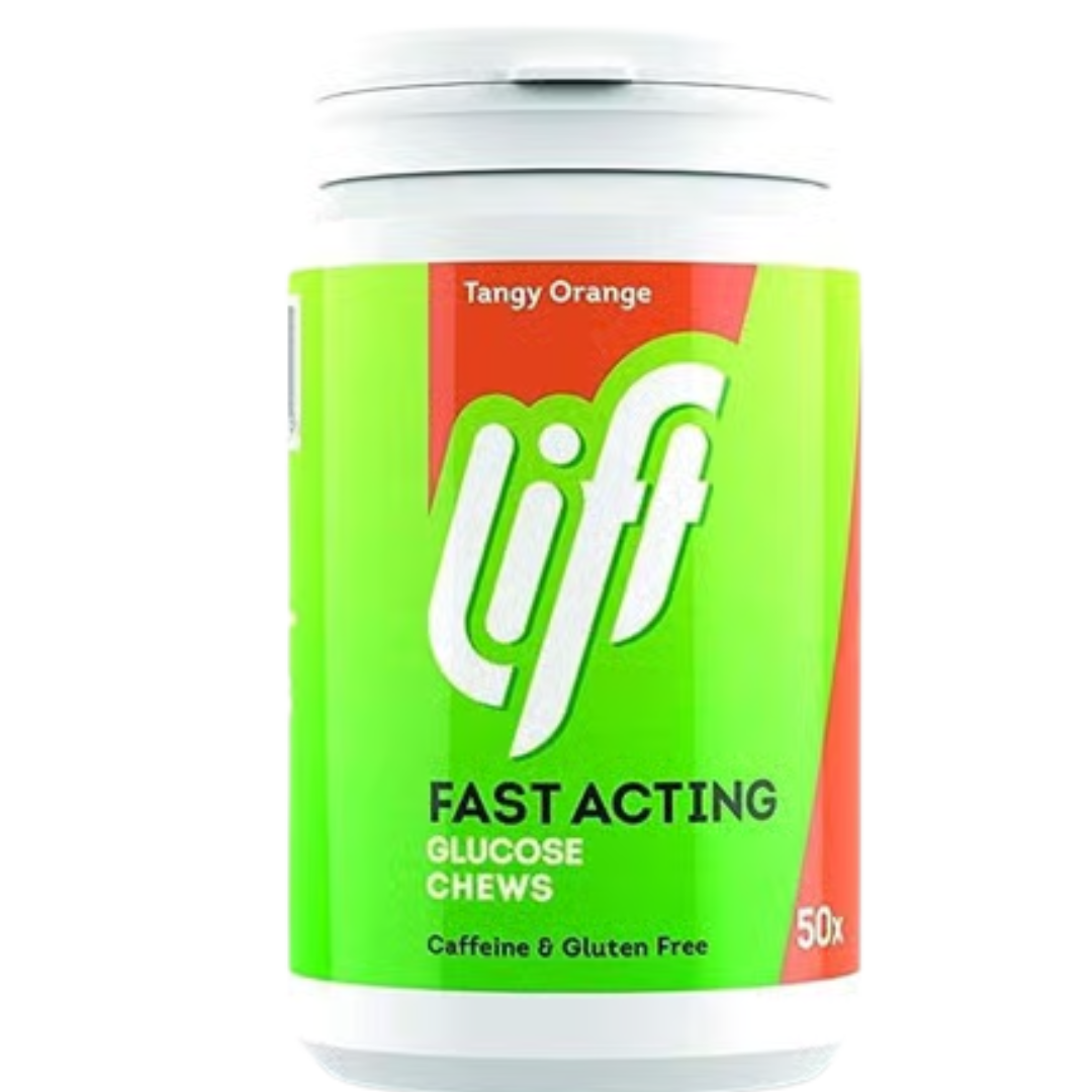 Gluco Lift 50 Ταμπλέτες Γλυκόζης, Πορτοκάλι
