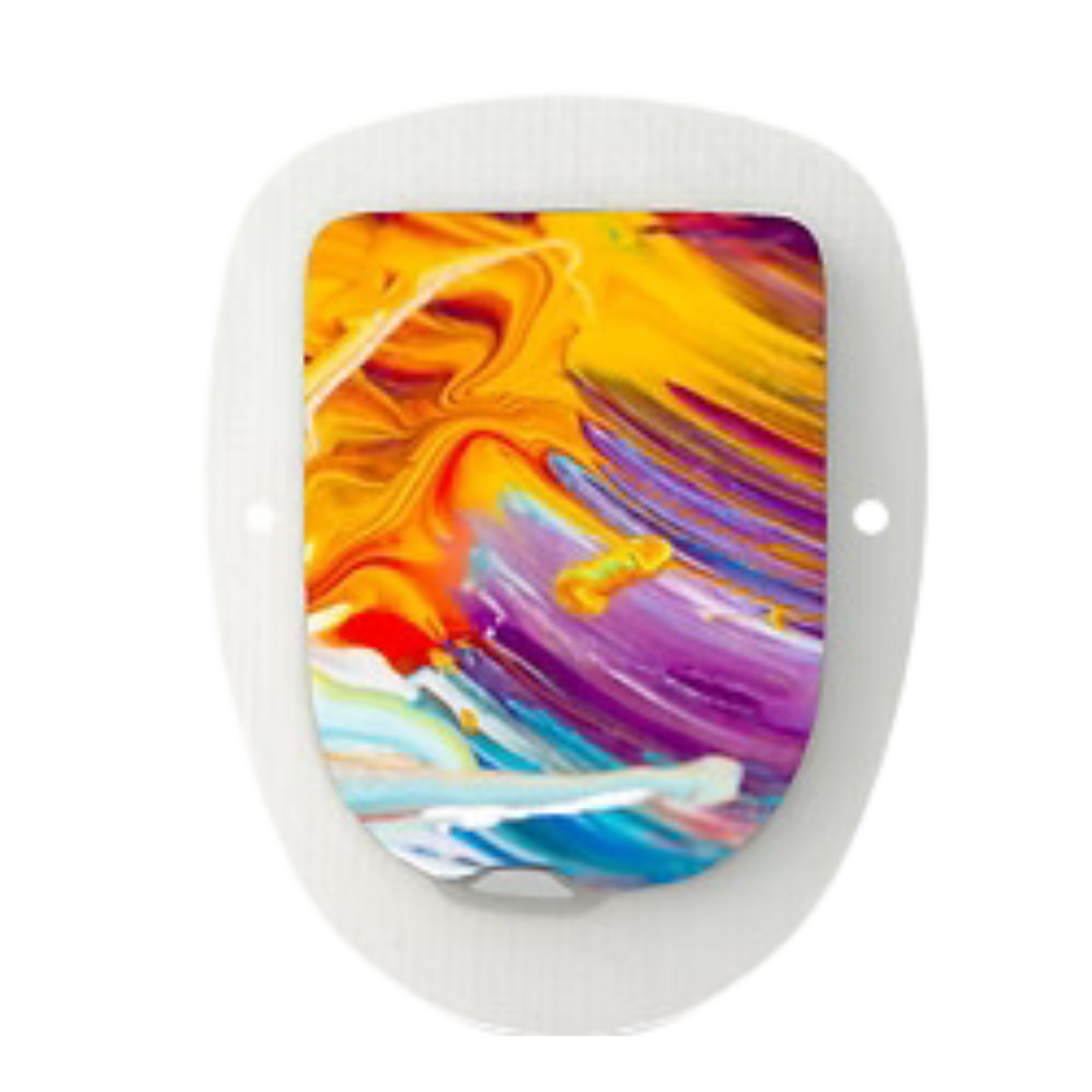Διακοσμητικά αυτοκόλλητα για Omnipod - Oil colors stickers