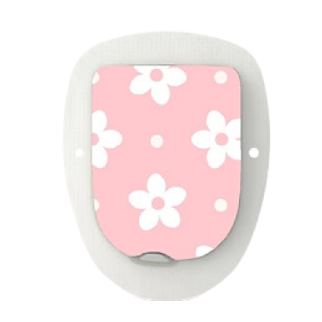 Διακοσμητικά αυτοκόλλητα για Omnipod - Little flowers stickers