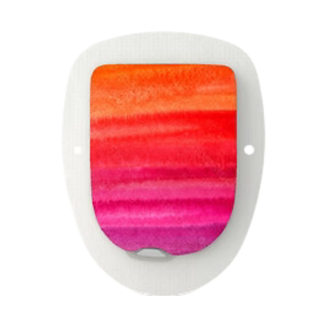 Διακοσμητικά αυτοκόλλητα για Omnipod - Color brush stickers