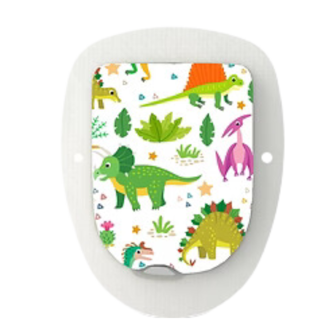 Διακοσμητικά αυτοκόλλητα για Omnipod - Dinosaurs stickers