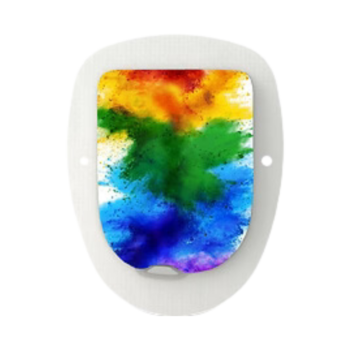Διακοσμητικά αυτοκόλλητα για Omnipod - Rainbow stickers