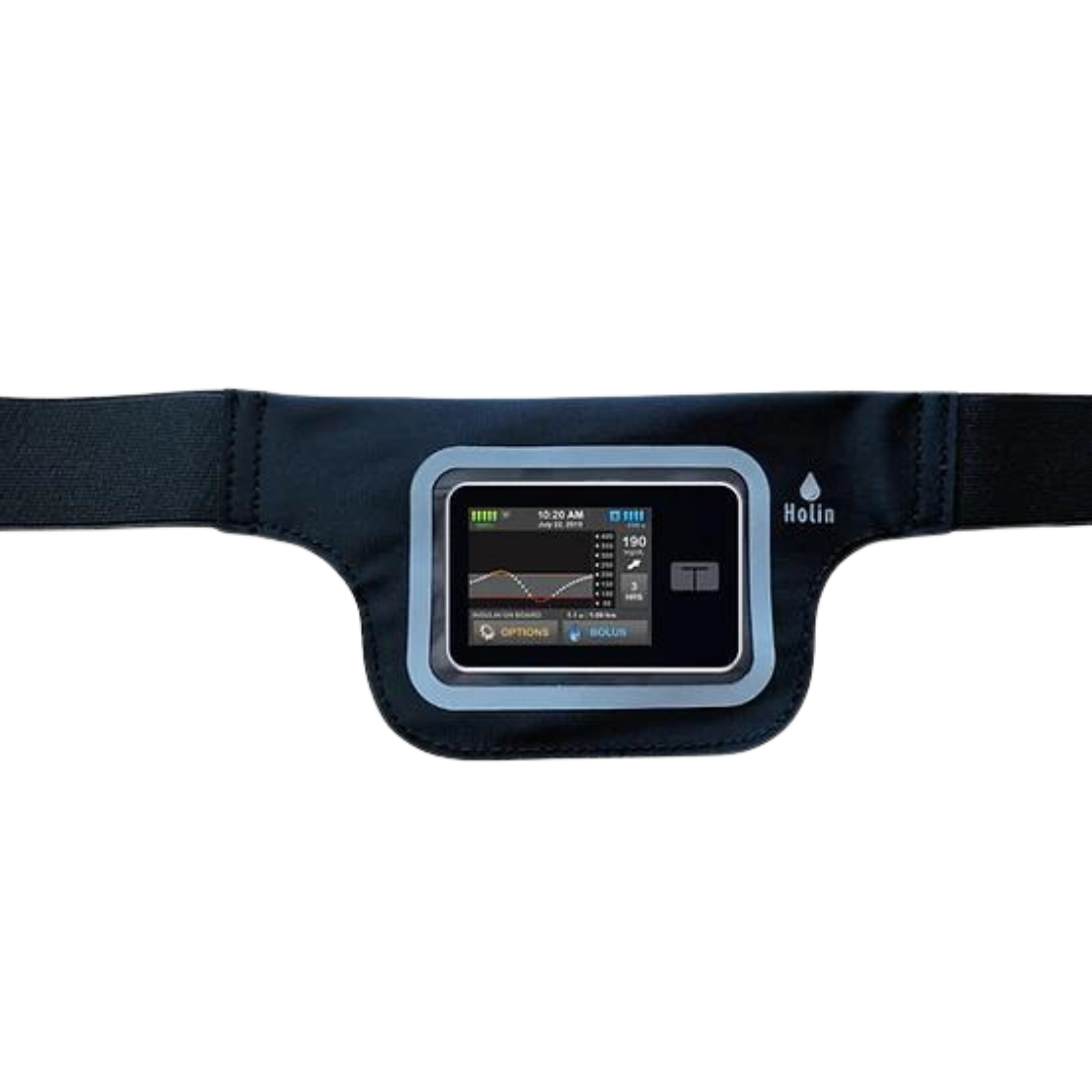 Θήκη Αντλίας Iνσουλίνης με διάφανη πρόσοψη - Μαύρο