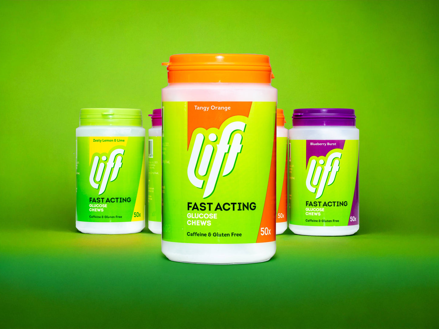 Gluco Lift 50 Ταμπλέτες Γλυκόζης, Πορτοκάλι