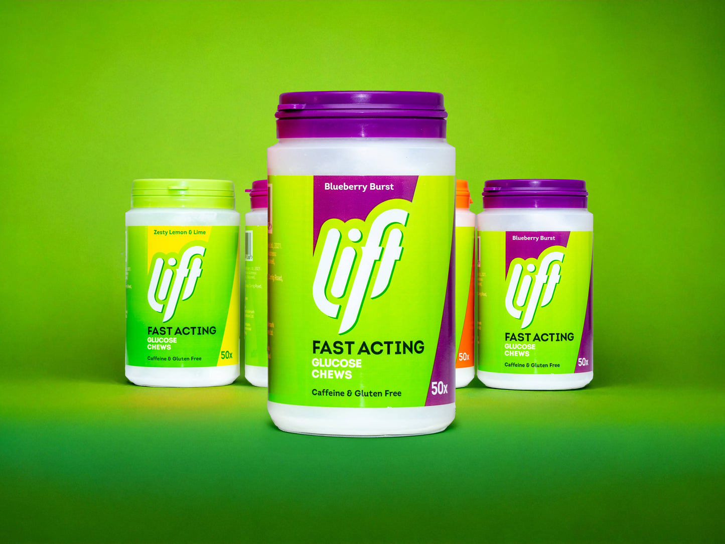 Gluco Lift – 50 Ταμπλέτες Γλυκόζης, Μύρτιλο