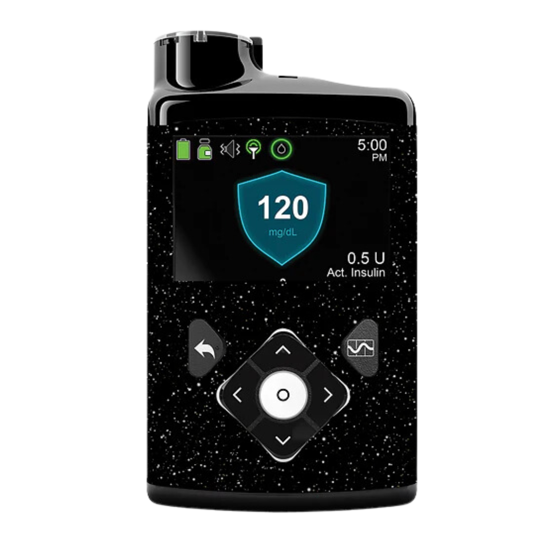 Διακοσμητικά αυτοκόλλητα για αντλία Medtronic 640g/670g/780g - Starry sky stickers