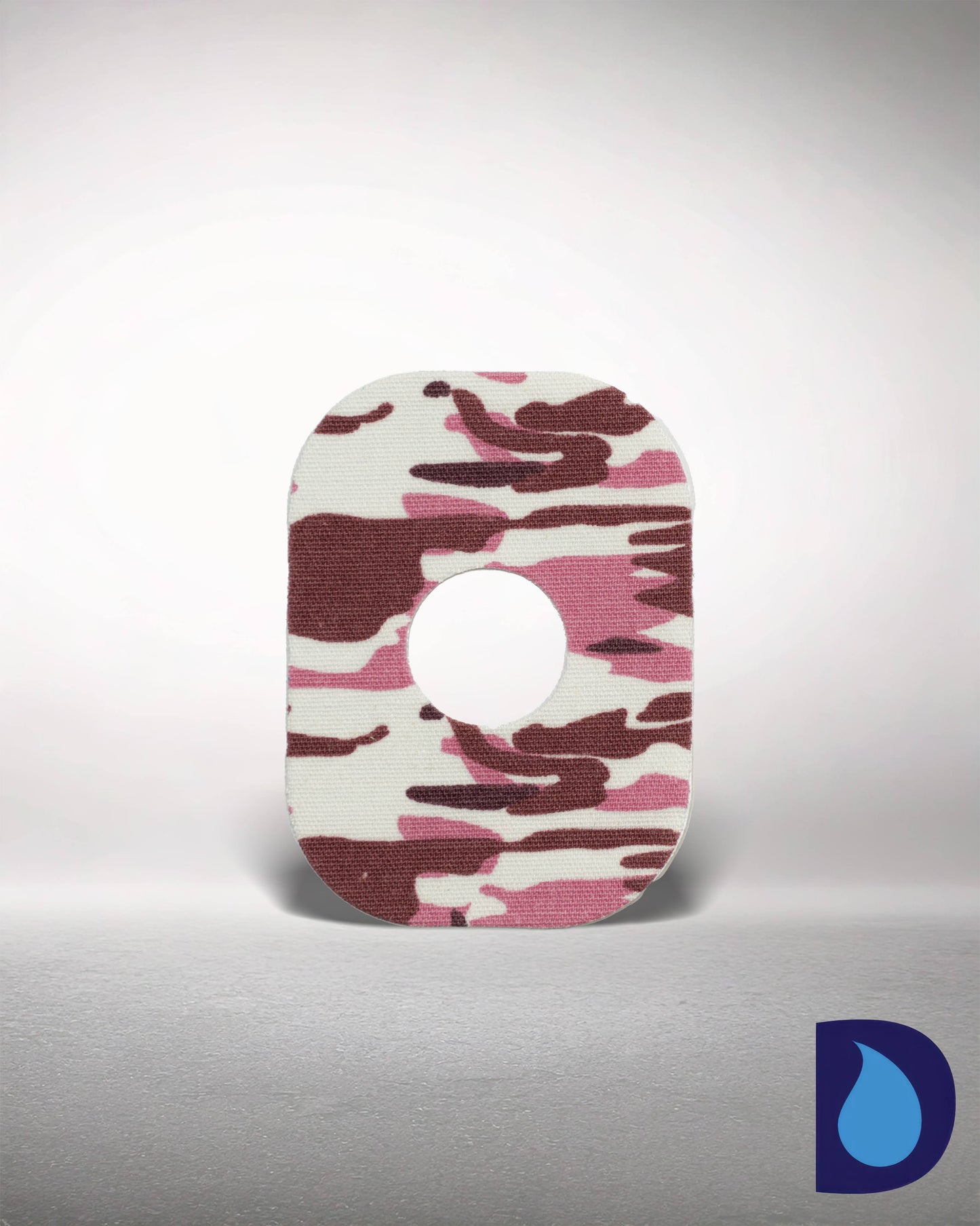 Αυτοκόλλητα (9,5x7cm) - Μεγάλη Οπή, 2 τεμάχια Pink Camo