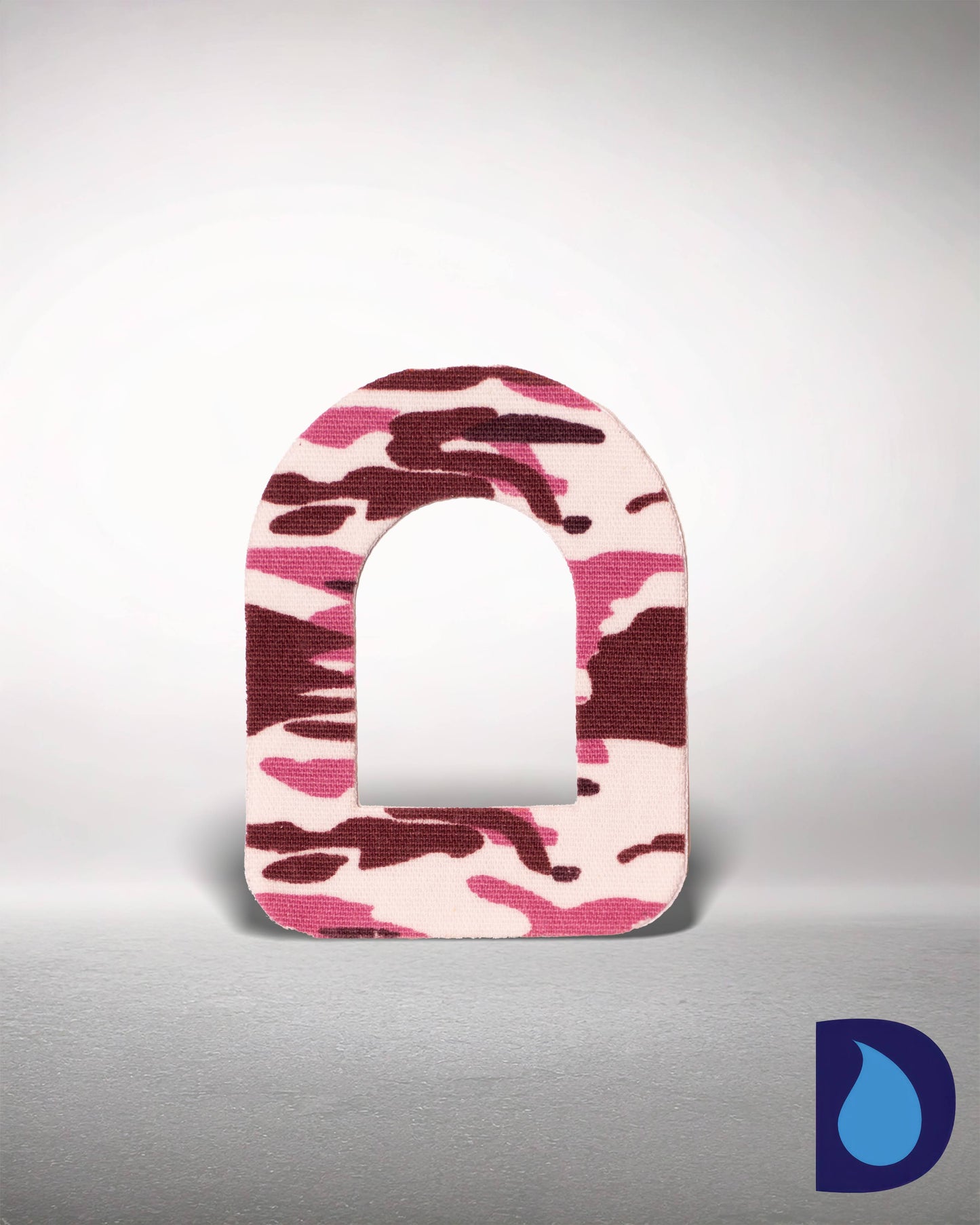 Αυτοκόλλητα Σχήμα D - Συσκευασία 2 τεμαχίων Pink Camo