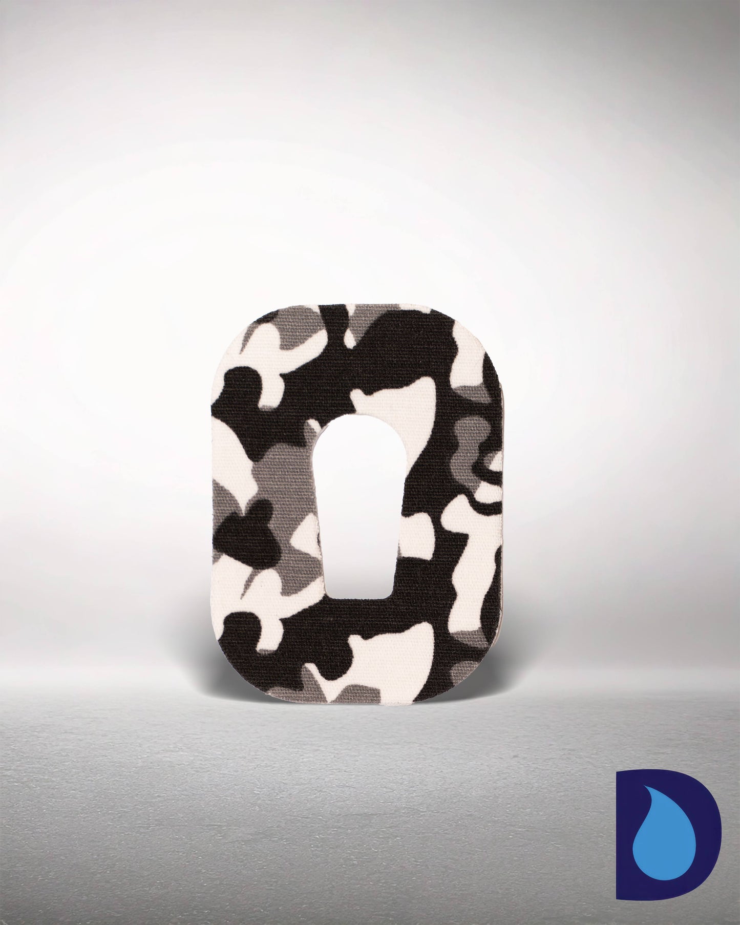 Αυτοκόλλητα (9,5x7cm) - Συσκευασία 2 τεμαχίων Grey Camo