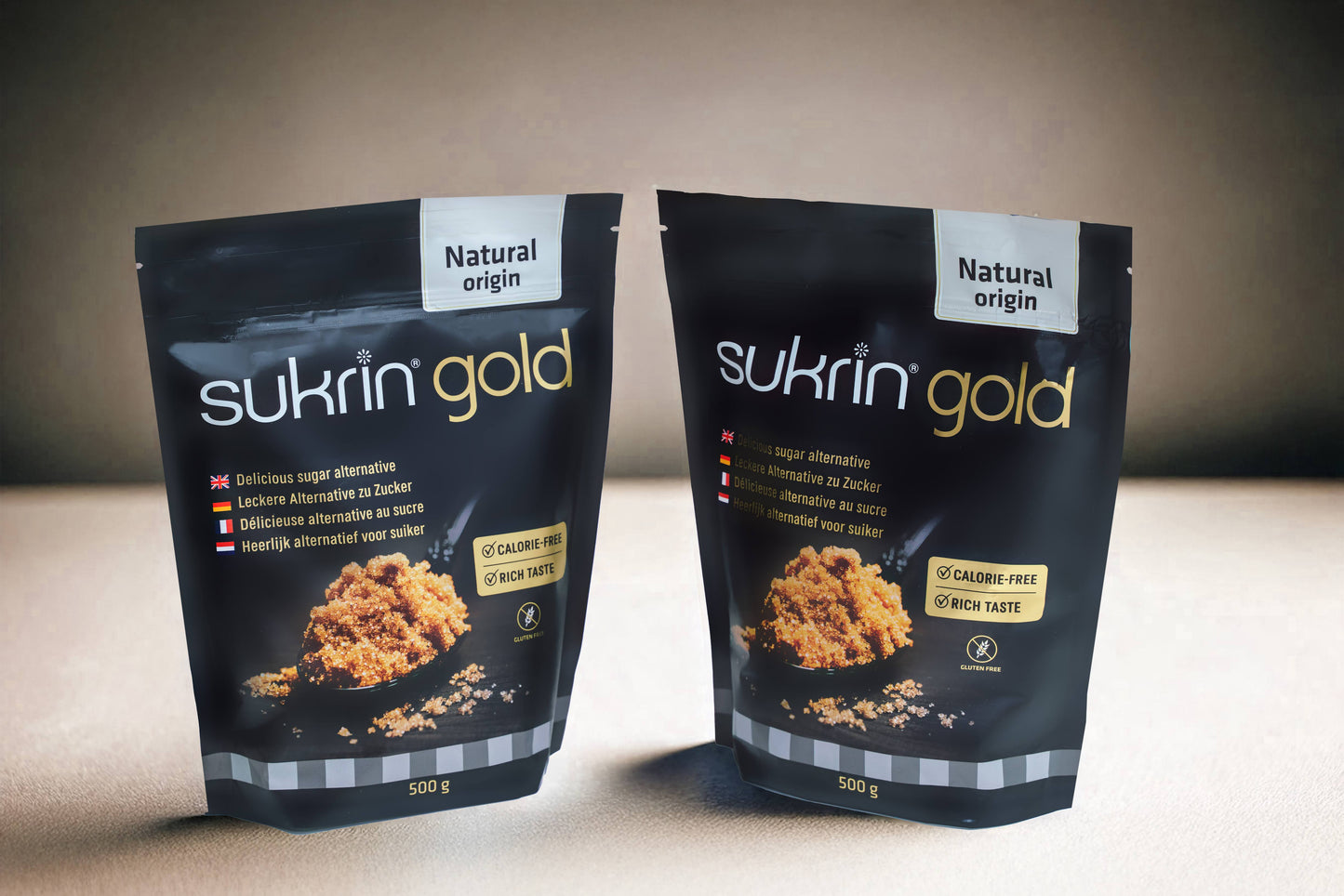 Sukrin Gold 500gr 100% Φυσικό Γλυκαντικό - Υγιεινό Υποκατάστατο Ζάχαρης Aπό Ερυθριτόλη & Στέβια