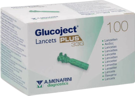 Glucoject lancets 33G 100s