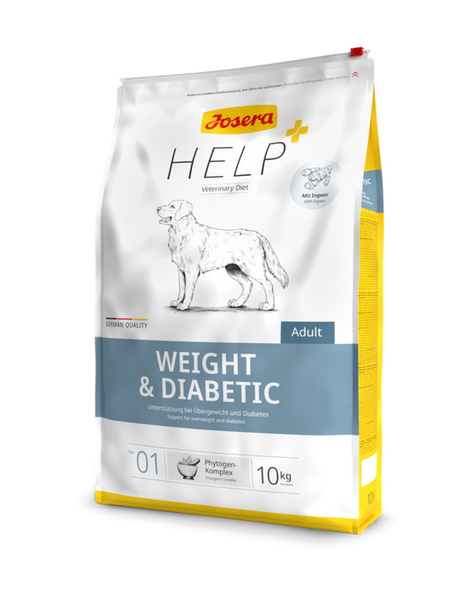 Josera Κλινική Δίαιτα Σκύλου Help Weight & Diabetic Dog Dry 10Kg