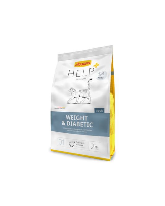 Josera Κλινική Δίαιτα Γάτας Help Weight & Diabetic Cat Dry 2kg