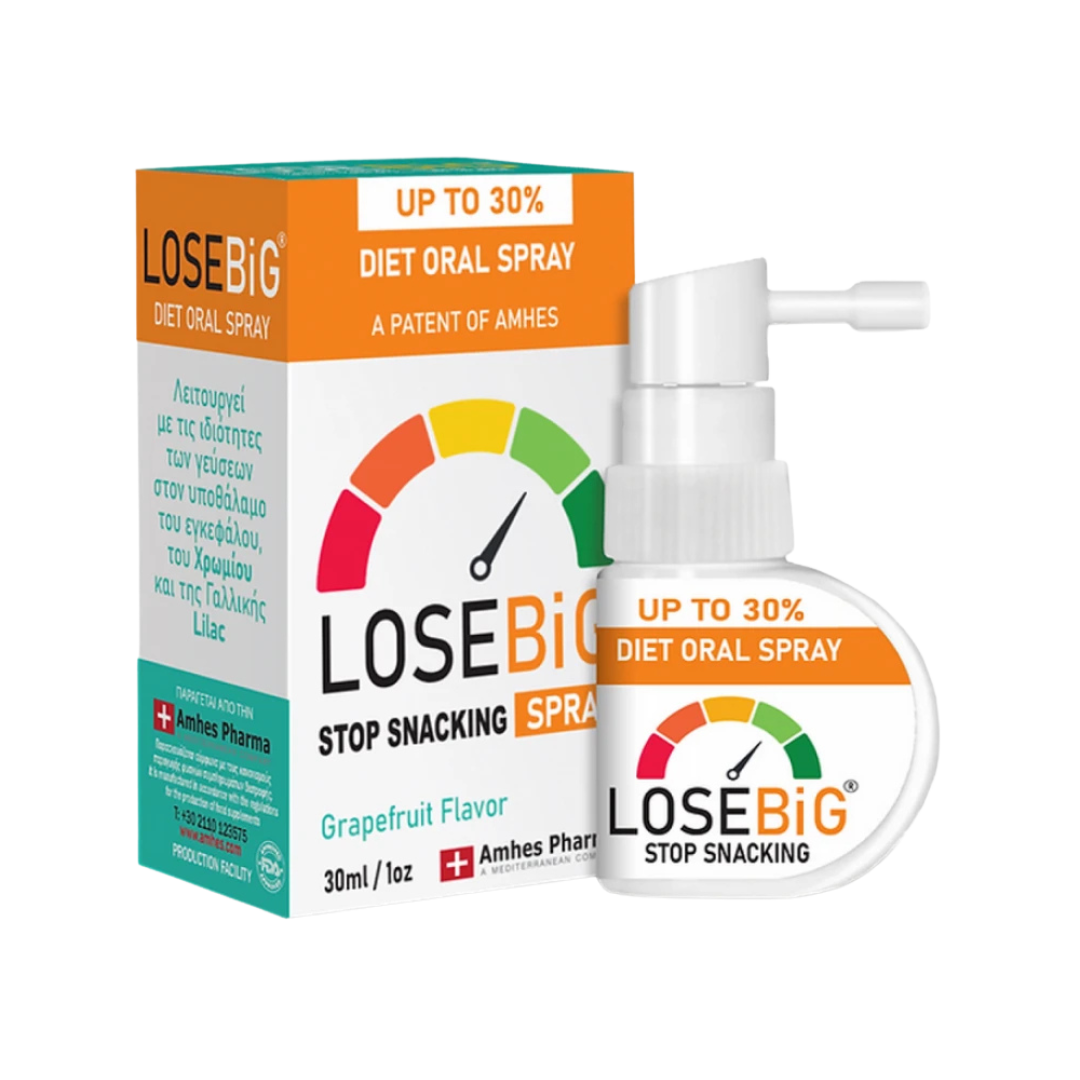 LOSEBiG Spray με γεύση Γκρέιπφρουτ 30ml