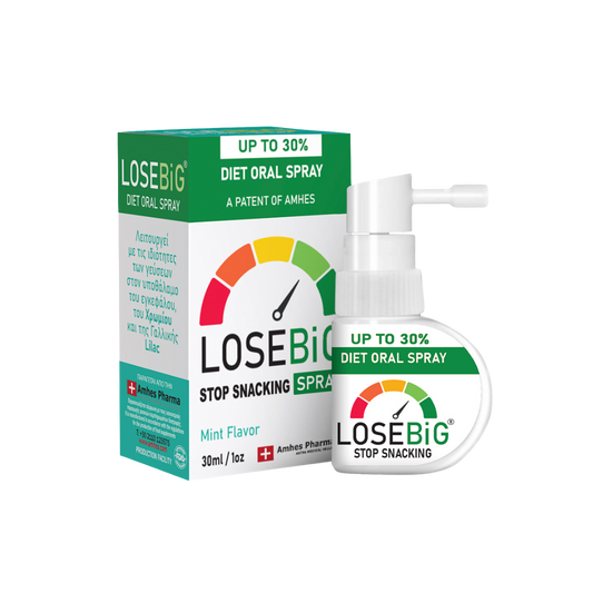 LOSEBiG Spray με γεύση Μέντα 30ml