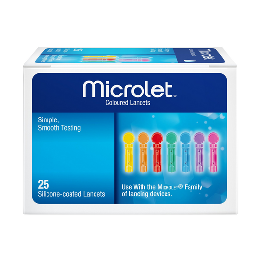 Ascensia Microlet Colored Σκαρφιστήρες 25τμχ