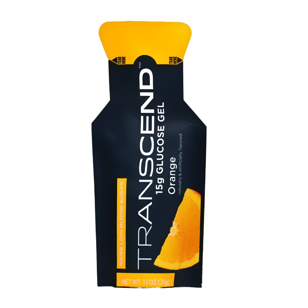 Transcend Glucose Gel – Τζελ Άμεσης Ενέργειας με Γλυκόζη, Πορτοκάλι