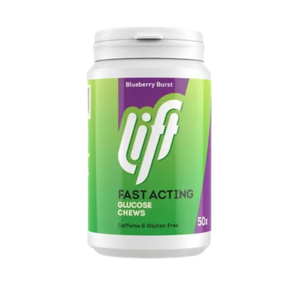 Gluco Lift – 50 Ταμπλέτες Γλυκόζης, Μύρτιλο