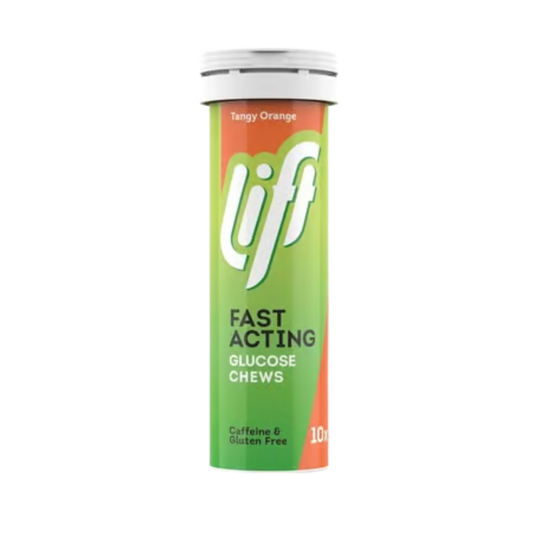 Gluco Lift 10 Ταμπλέτες Γλυκόζης, Πορτοκάλι
