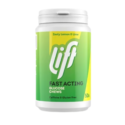 Gluco Lift – 50 Ταμπλέτες Γλυκόζης, Λεμόνι