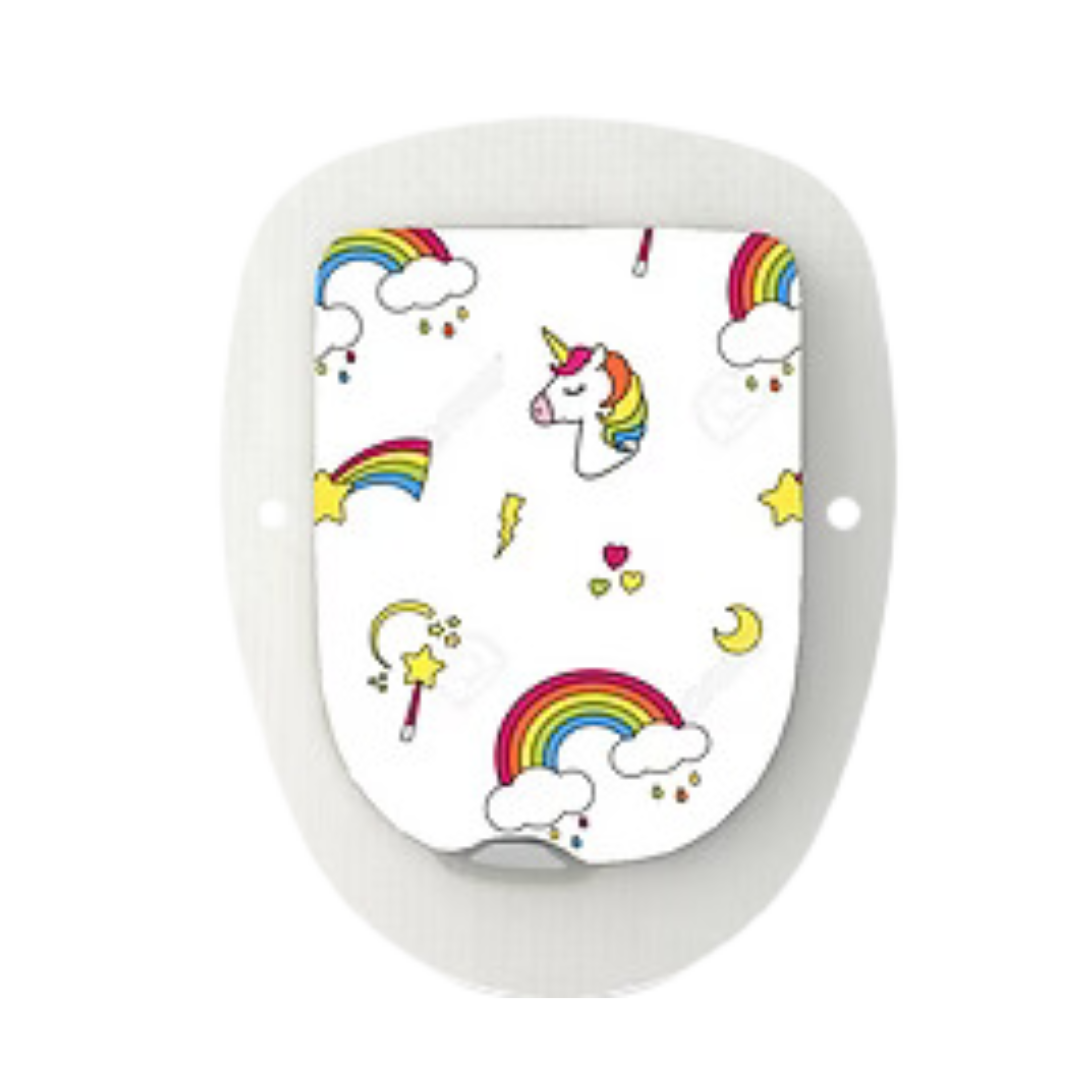 Διακοσμητικά αυτοκόλλητα για Omnipod - Unicorn stickers