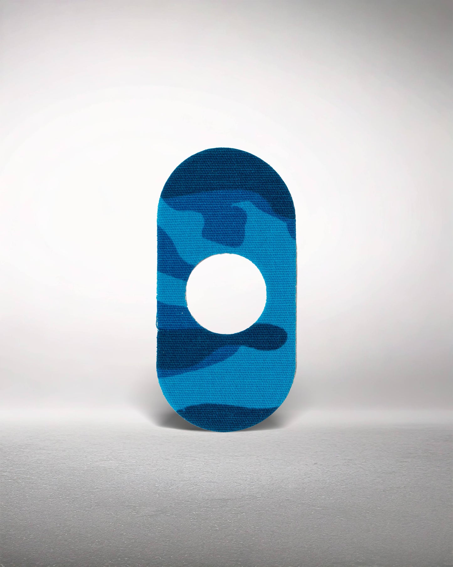 Αυτοκόλλητα (9,5x4,5cm) - Μεγάλη Οπή, 2 τεμάχια Blue Camo