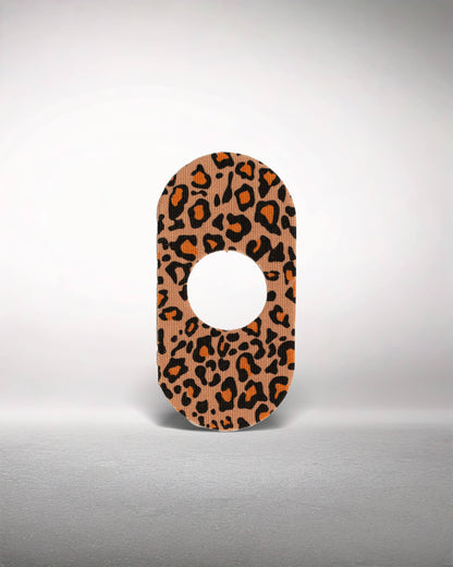 Αυτοκόλλητα (9,5x4,5cm) - Μεγάλη Οπή, 2 τεμάχια Leopard