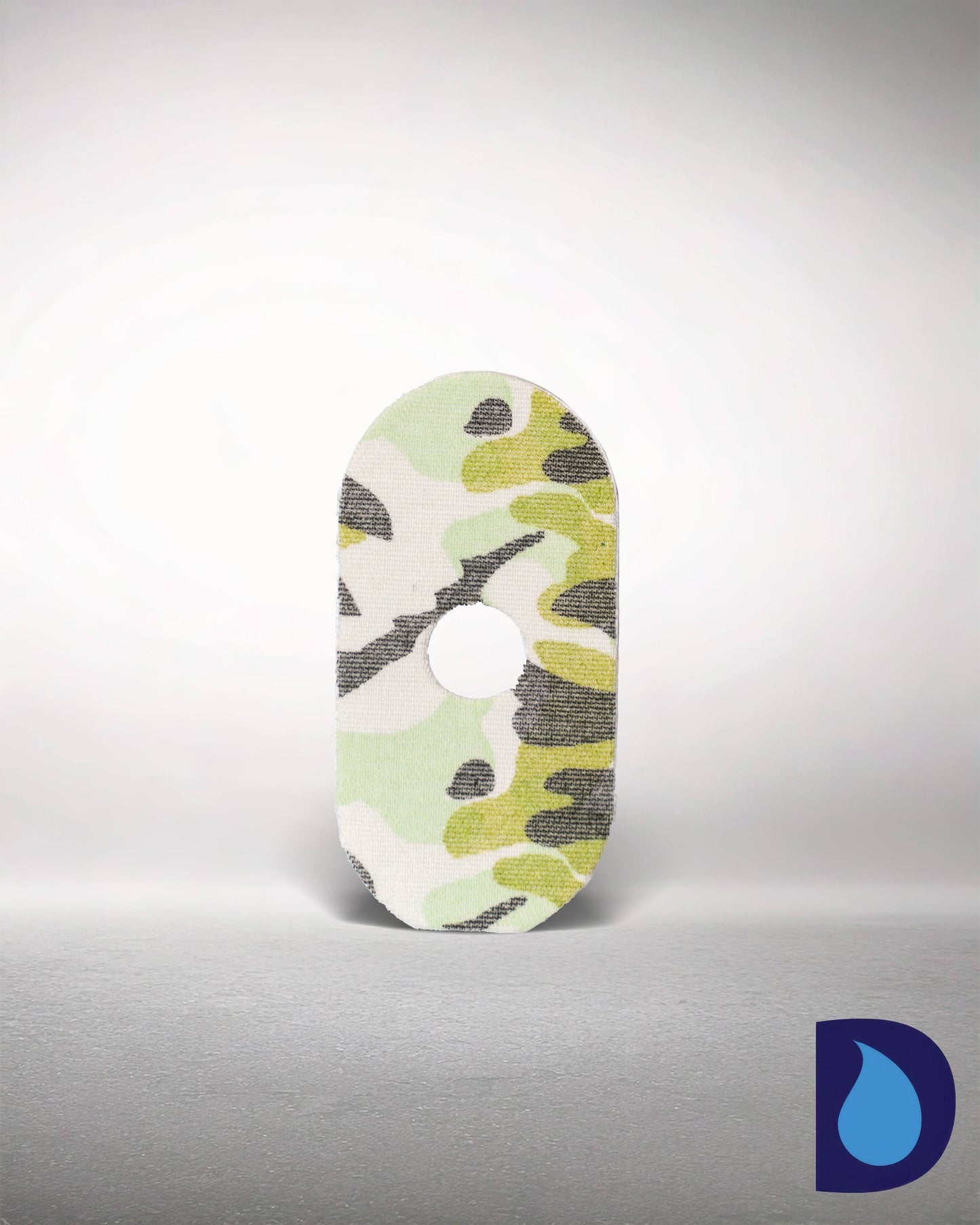 Αυτοκόλλητα (9,5x4,5cm) - Μικρή Οπή, 2 τεμάχια Green Camo