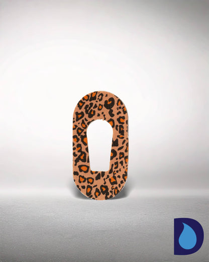 Αυτοκόλλητα (9,5x4,5cm) - Συσκευασία 2 τεμαχίων Leopard