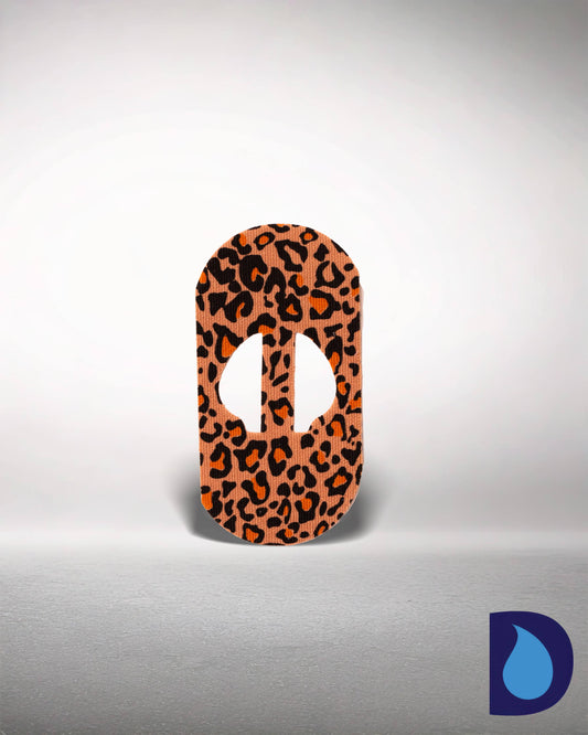 Αυτοκόλλητα (9,5x4,5cm) - Συσκευασία 2 τεμαχίων Leopard