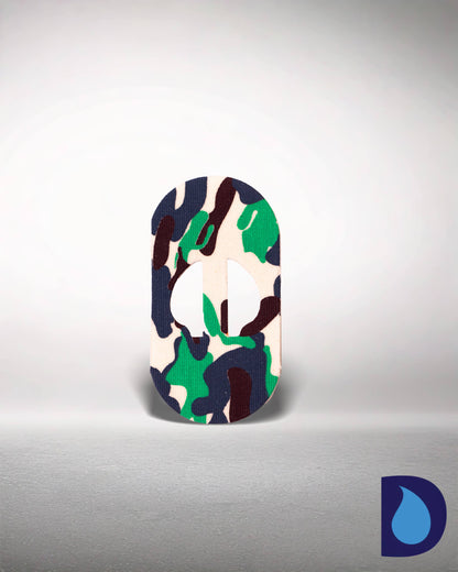 Αυτοκόλλητα (9,5x4,5cm) - Συσκευασία 2 τεμαχίων Green Camo