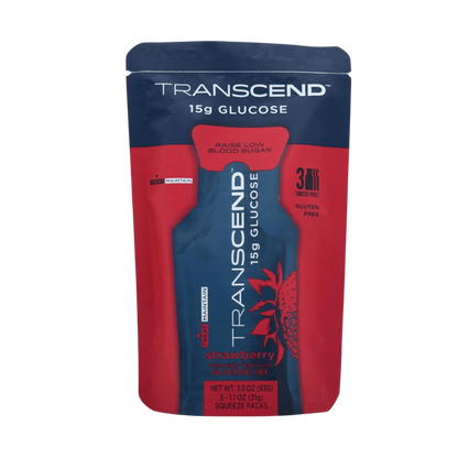 Transcend Glucose Gel Τζελ Γλυκόζης, Σε 2 Γεύσεις