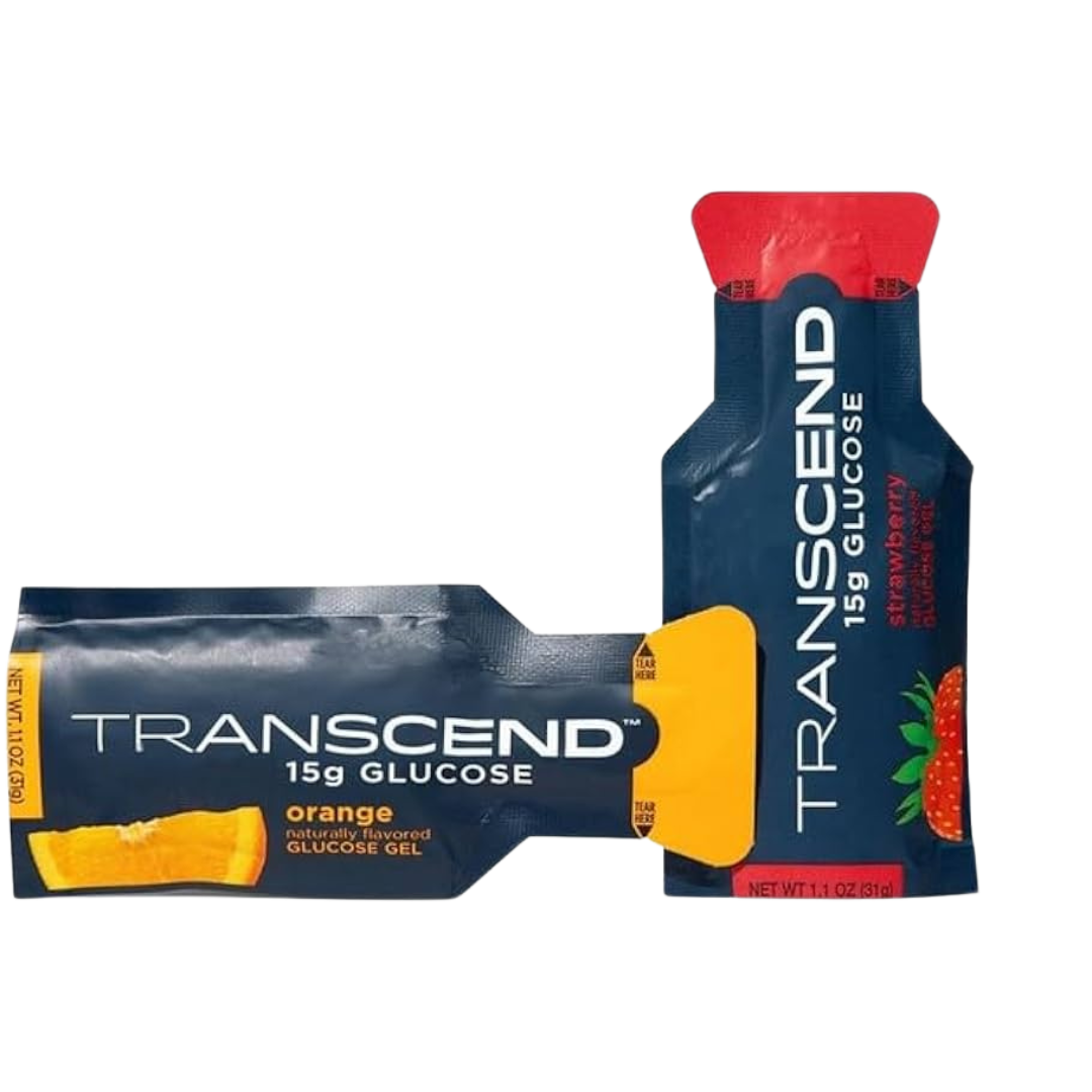 Transcend Glucose Gel Τζελ Γλυκόζης, Σε 2 Γεύσεις