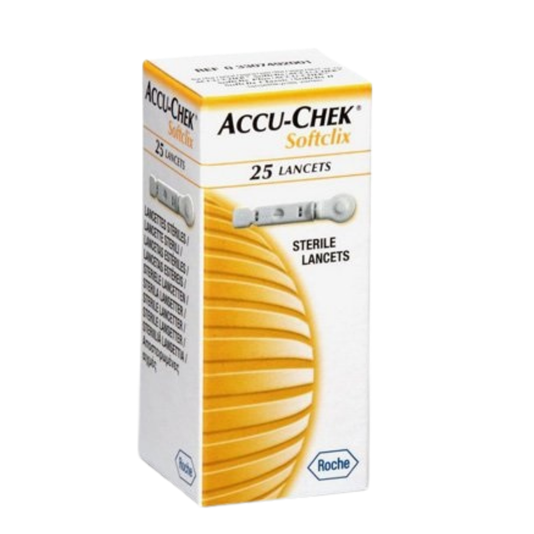 Roche Accu-Chek Softclix Σκαρφιστήρες 25τμχ