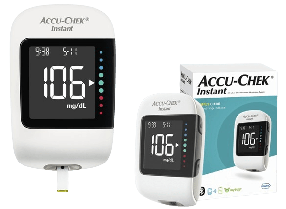 Roche Accu-Chek Instant Μετρητής Σακχάρου με Bluetooth